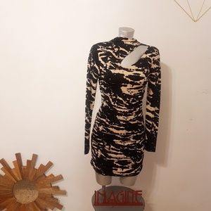 Sexy Animal print dress